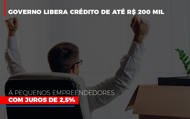 governo-libera-credito-de-ate-200-mil-a-pequenos-empreendedores-com-juros - Governo libera crédito de até R$ 200 mil a pequenos empreendedores com juros de 2,5%