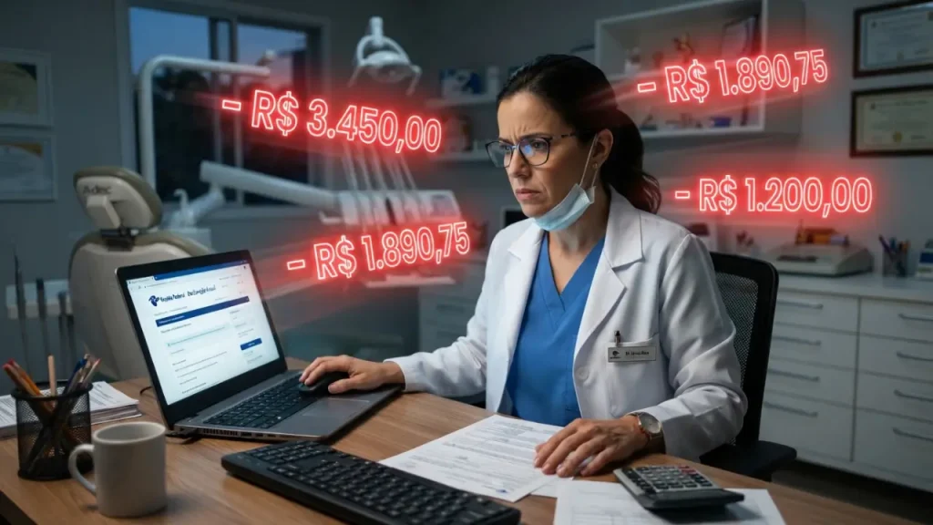 Quanto o dentista paga de imposto
