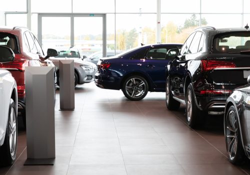 new cars in the dealership new cars in the dealership.
